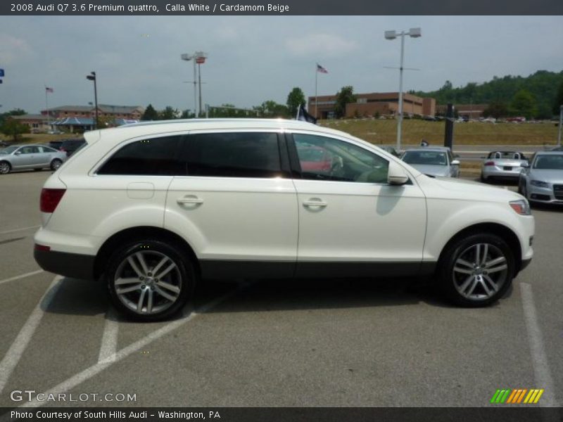 Calla White / Cardamom Beige 2008 Audi Q7 3.6 Premium quattro