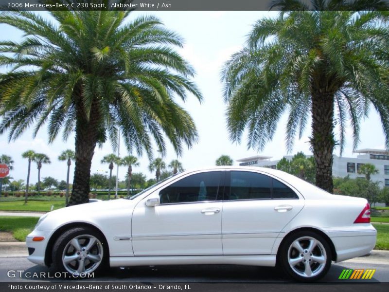 Alabaster White / Ash 2006 Mercedes-Benz C 230 Sport