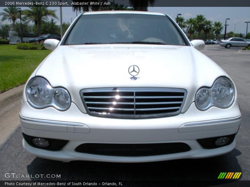Alabaster White / Ash 2006 Mercedes-Benz C 230 Sport