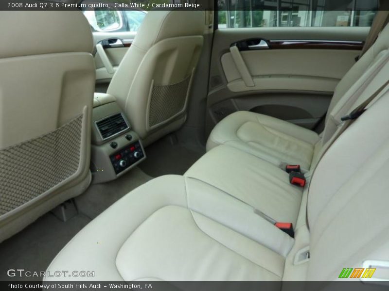 Calla White / Cardamom Beige 2008 Audi Q7 3.6 Premium quattro