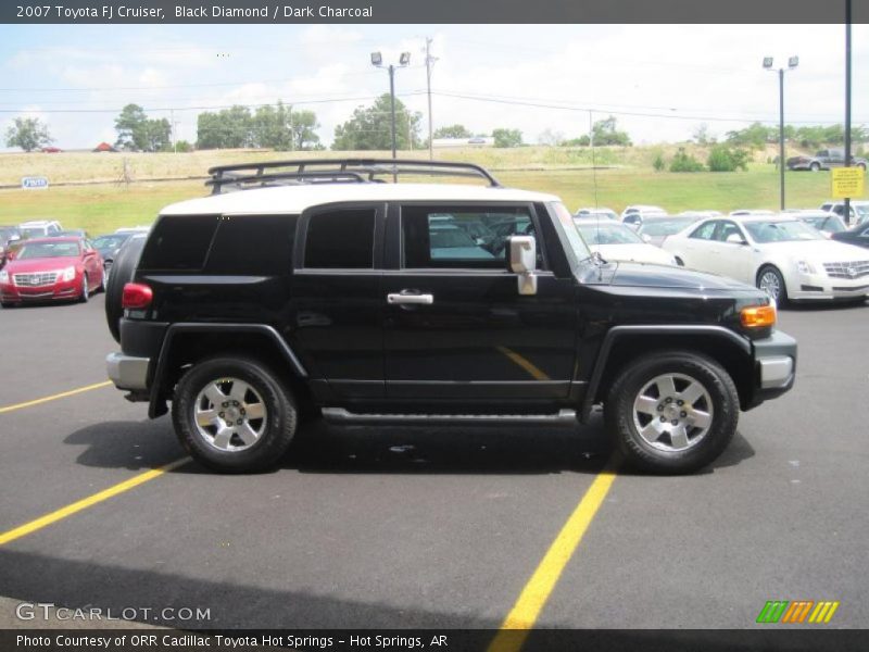 Black Diamond / Dark Charcoal 2007 Toyota FJ Cruiser