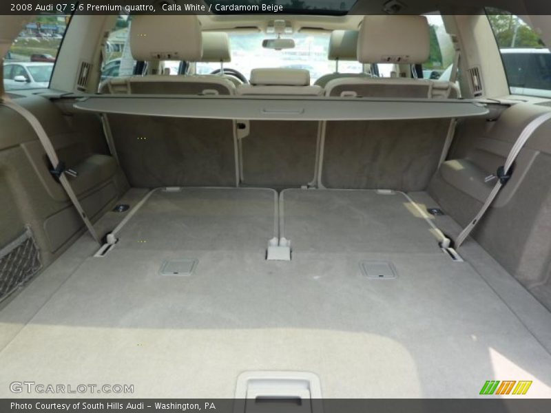 Calla White / Cardamom Beige 2008 Audi Q7 3.6 Premium quattro