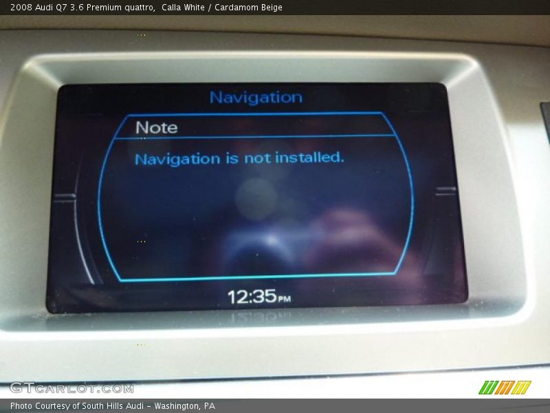Calla White / Cardamom Beige 2008 Audi Q7 3.6 Premium quattro