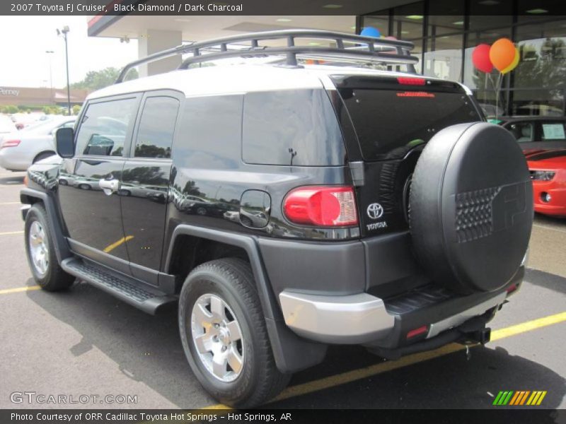 Black Diamond / Dark Charcoal 2007 Toyota FJ Cruiser