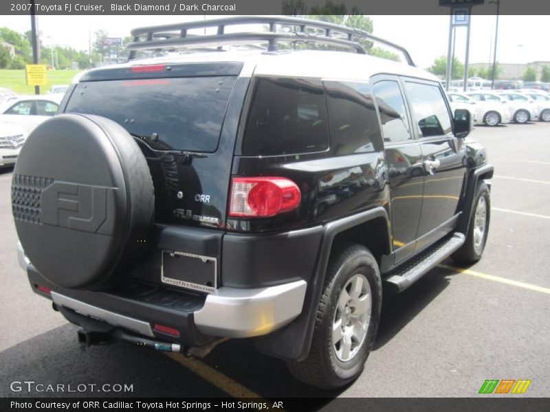Black Diamond / Dark Charcoal 2007 Toyota FJ Cruiser