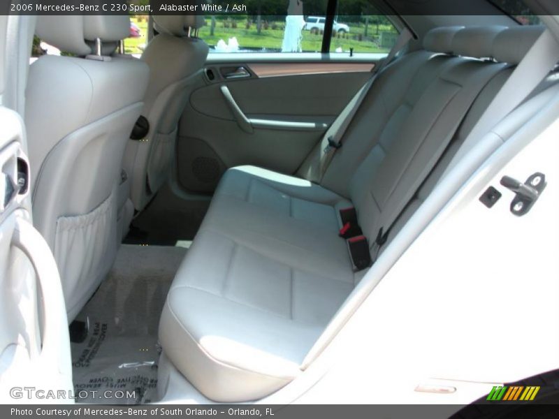 Alabaster White / Ash 2006 Mercedes-Benz C 230 Sport