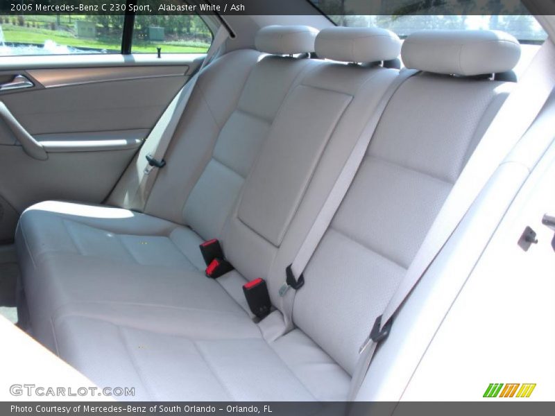 Alabaster White / Ash 2006 Mercedes-Benz C 230 Sport