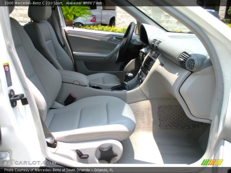 Alabaster White / Ash 2006 Mercedes-Benz C 230 Sport
