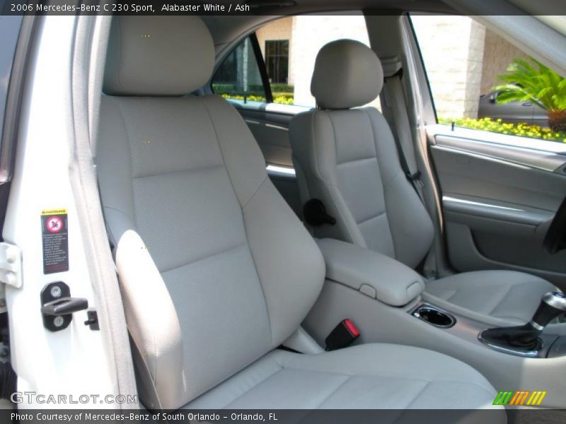 Alabaster White / Ash 2006 Mercedes-Benz C 230 Sport