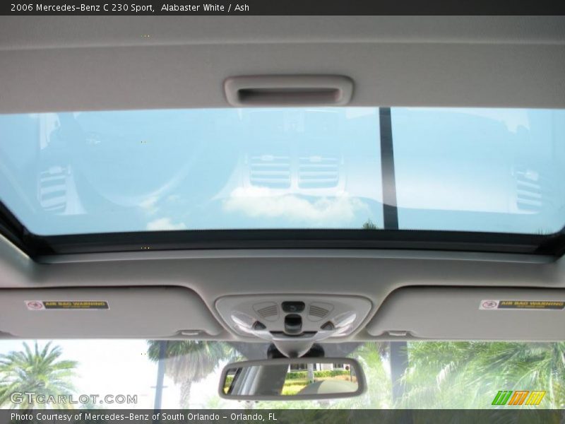 Alabaster White / Ash 2006 Mercedes-Benz C 230 Sport