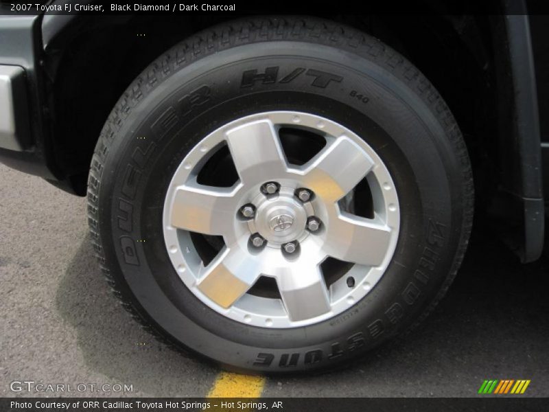 Black Diamond / Dark Charcoal 2007 Toyota FJ Cruiser