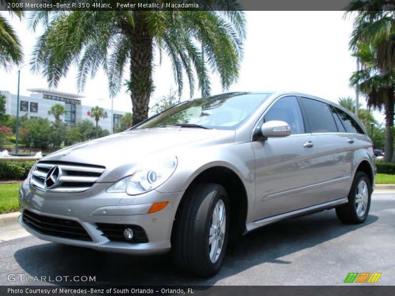 Pewter Metallic / Macadamia 2008 Mercedes-Benz R 350 4Matic