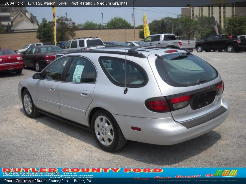 Silver Frost Metallic / Medium Graphite 2004 Ford Taurus SE Wagon