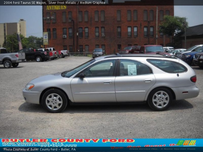 Silver Frost Metallic / Medium Graphite 2004 Ford Taurus SE Wagon