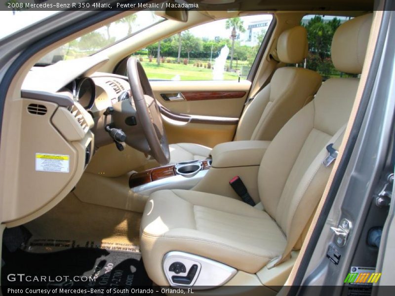 Pewter Metallic / Macadamia 2008 Mercedes-Benz R 350 4Matic