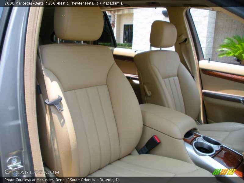 Pewter Metallic / Macadamia 2008 Mercedes-Benz R 350 4Matic