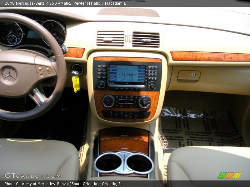 Pewter Metallic / Macadamia 2008 Mercedes-Benz R 350 4Matic