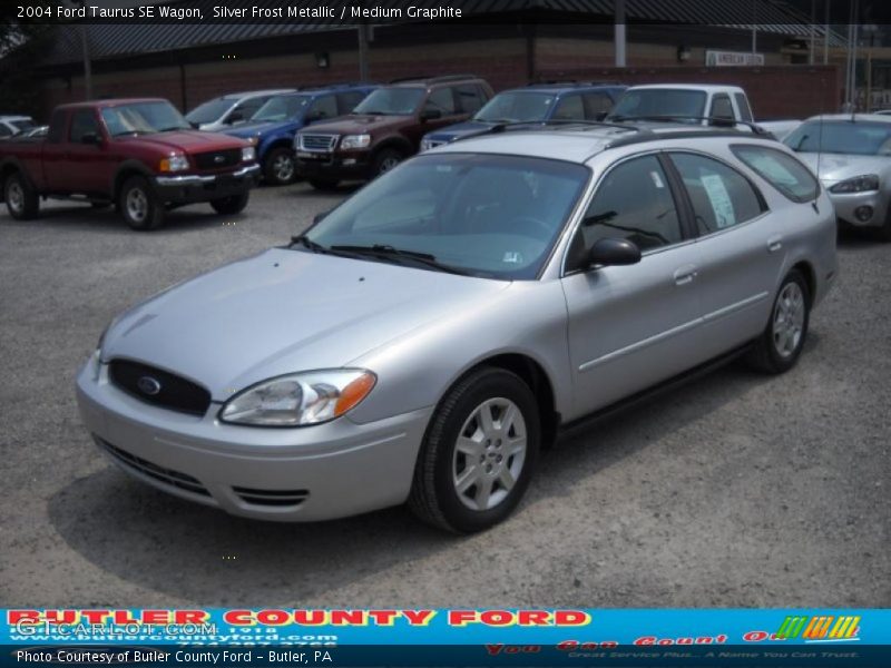 Silver Frost Metallic / Medium Graphite 2004 Ford Taurus SE Wagon