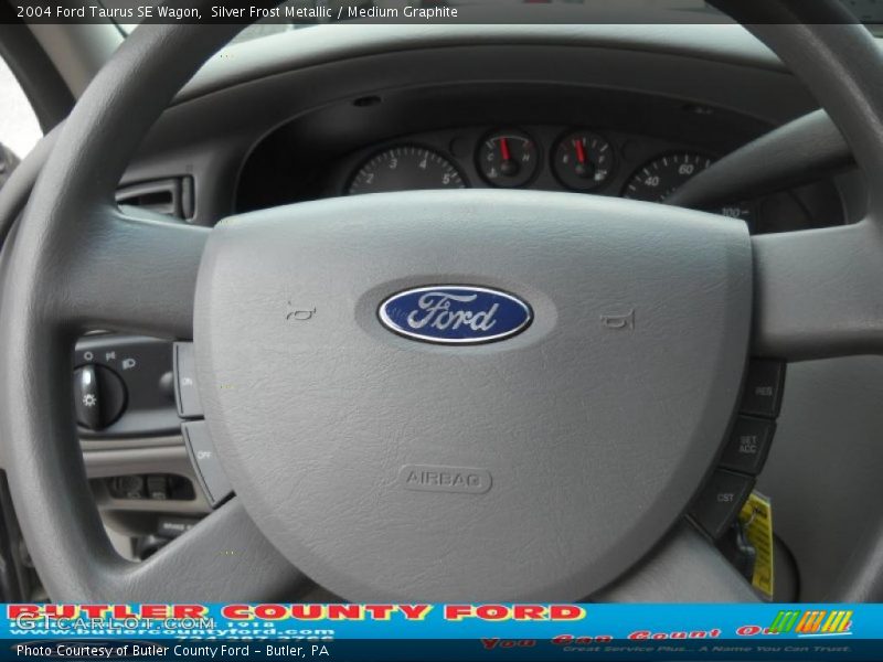 Silver Frost Metallic / Medium Graphite 2004 Ford Taurus SE Wagon