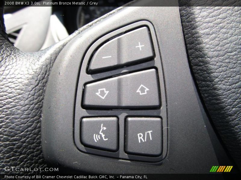 Platinum Bronze Metallic / Grey 2008 BMW X3 3.0si