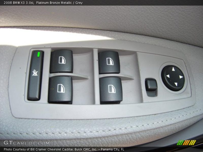Platinum Bronze Metallic / Grey 2008 BMW X3 3.0si