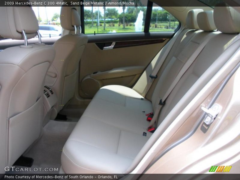 Sand Beige Metallic / Almond/Mocha 2009 Mercedes-Benz C 300 4Matic