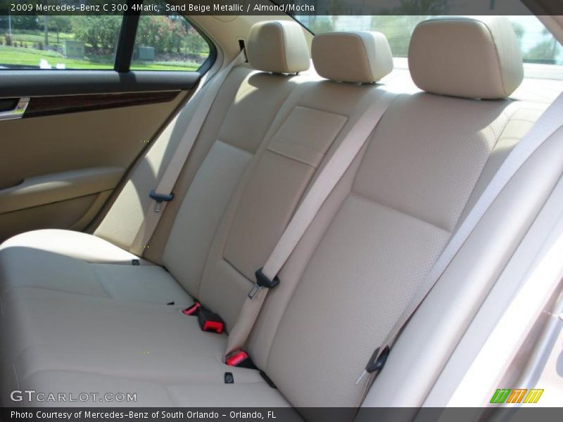 Sand Beige Metallic / Almond/Mocha 2009 Mercedes-Benz C 300 4Matic