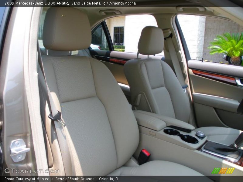Sand Beige Metallic / Almond/Mocha 2009 Mercedes-Benz C 300 4Matic