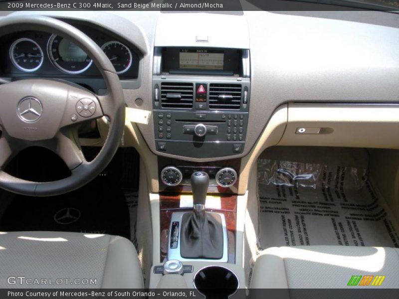 Sand Beige Metallic / Almond/Mocha 2009 Mercedes-Benz C 300 4Matic