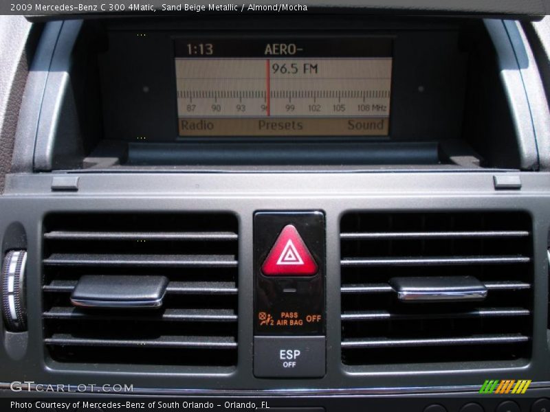 Sand Beige Metallic / Almond/Mocha 2009 Mercedes-Benz C 300 4Matic