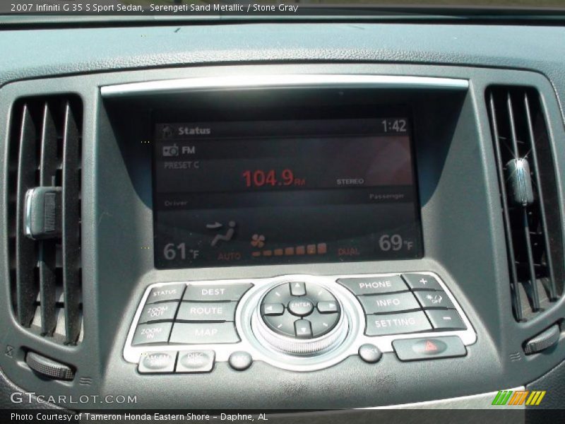 Serengeti Sand Metallic / Stone Gray 2007 Infiniti G 35 S Sport Sedan