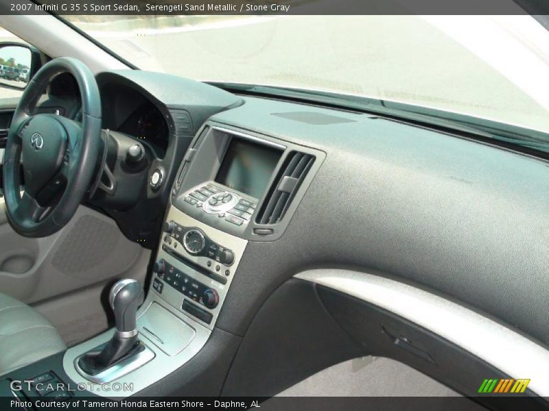 Serengeti Sand Metallic / Stone Gray 2007 Infiniti G 35 S Sport Sedan