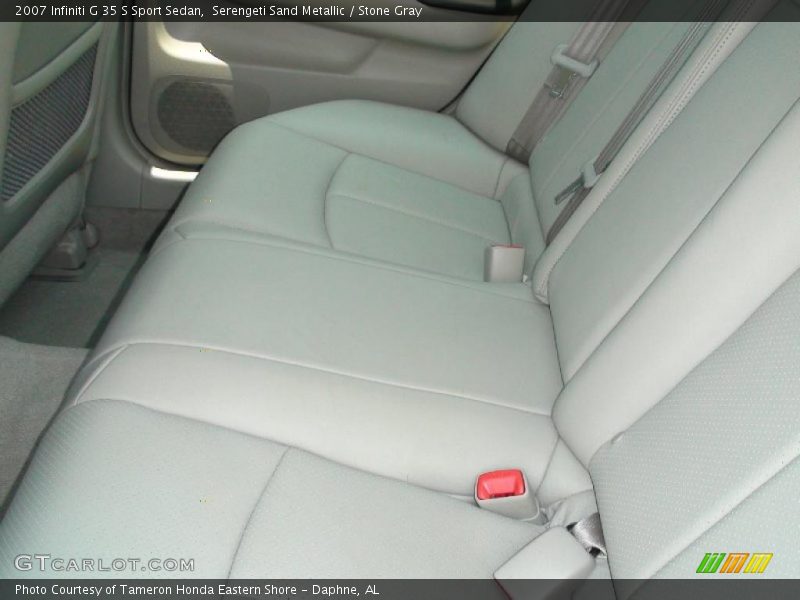 Serengeti Sand Metallic / Stone Gray 2007 Infiniti G 35 S Sport Sedan
