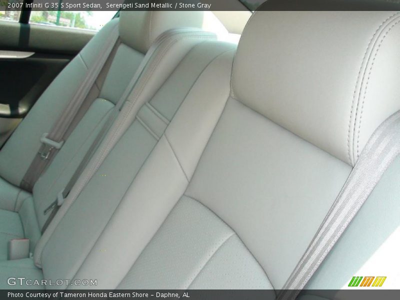 Serengeti Sand Metallic / Stone Gray 2007 Infiniti G 35 S Sport Sedan