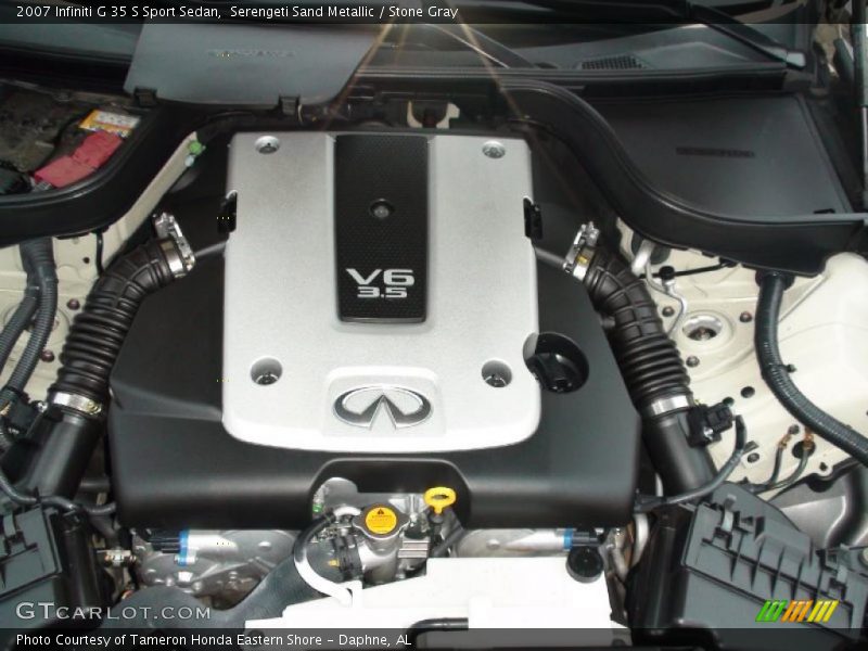 Serengeti Sand Metallic / Stone Gray 2007 Infiniti G 35 S Sport Sedan