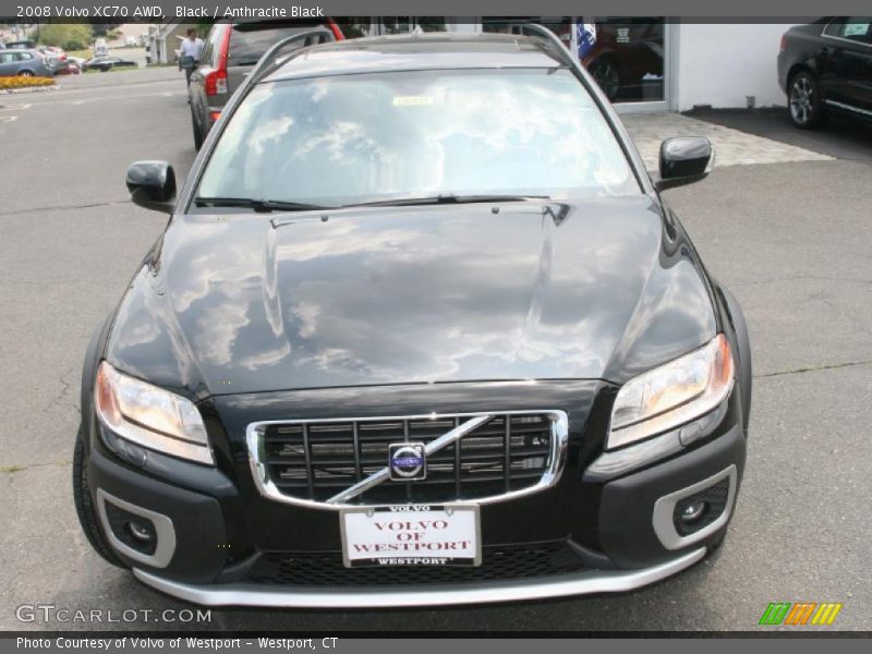 Black / Anthracite Black 2008 Volvo XC70 AWD