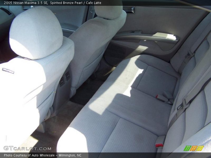 Spirited Bronze Pearl / Cafe Latte 2005 Nissan Maxima 3.5 SE