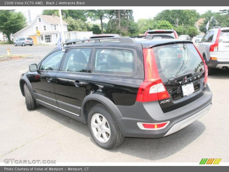 Black / Anthracite Black 2008 Volvo XC70 AWD