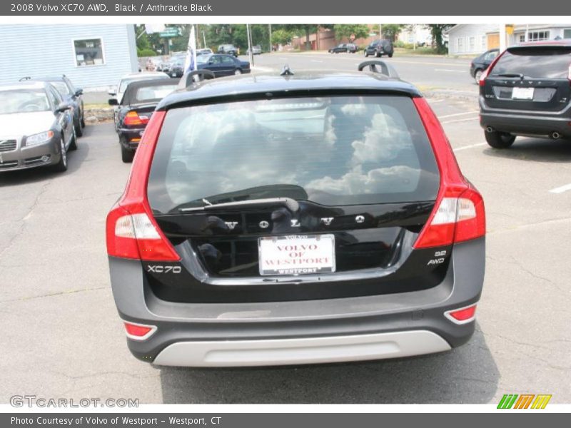 Black / Anthracite Black 2008 Volvo XC70 AWD