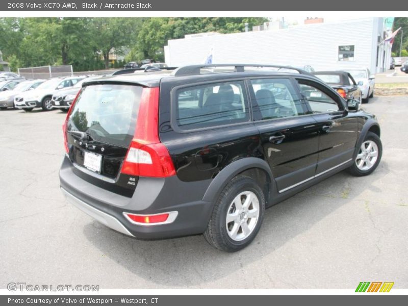 Black / Anthracite Black 2008 Volvo XC70 AWD