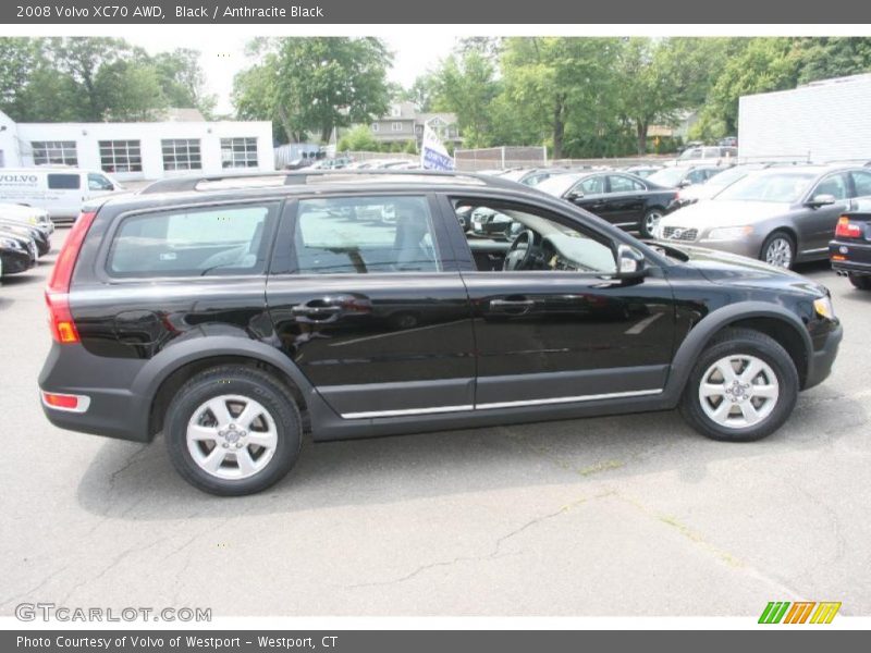 Black / Anthracite Black 2008 Volvo XC70 AWD