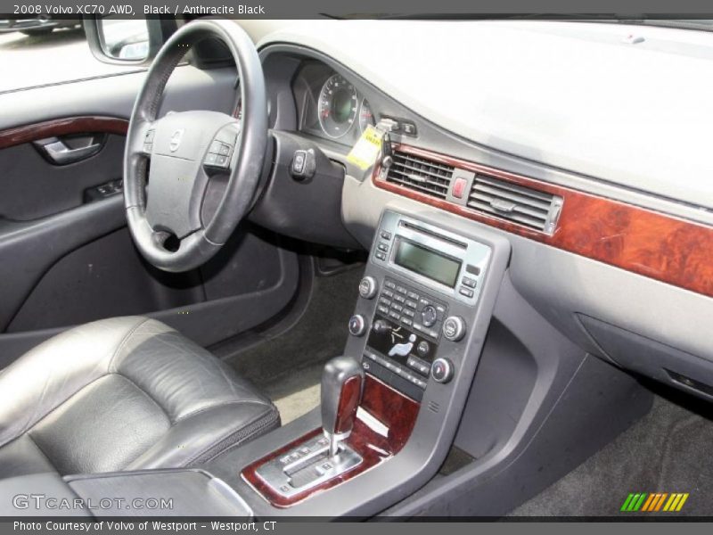 Black / Anthracite Black 2008 Volvo XC70 AWD