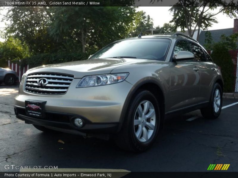 Golden Sand Metallic / Willow 2004 Infiniti FX 35 AWD