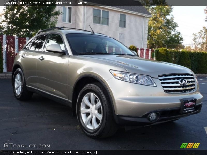 Golden Sand Metallic / Willow 2004 Infiniti FX 35 AWD