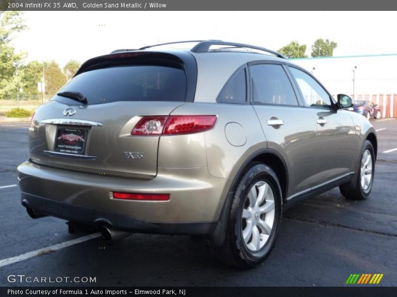 Golden Sand Metallic / Willow 2004 Infiniti FX 35 AWD