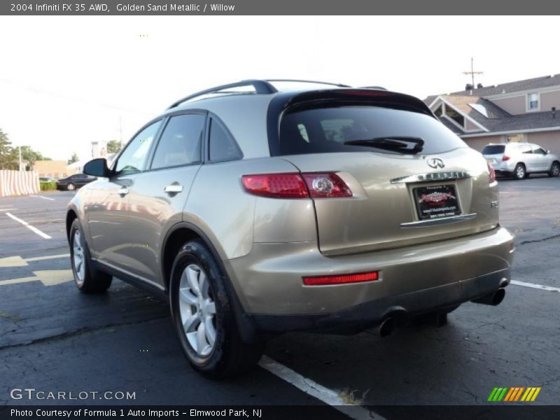 Golden Sand Metallic / Willow 2004 Infiniti FX 35 AWD