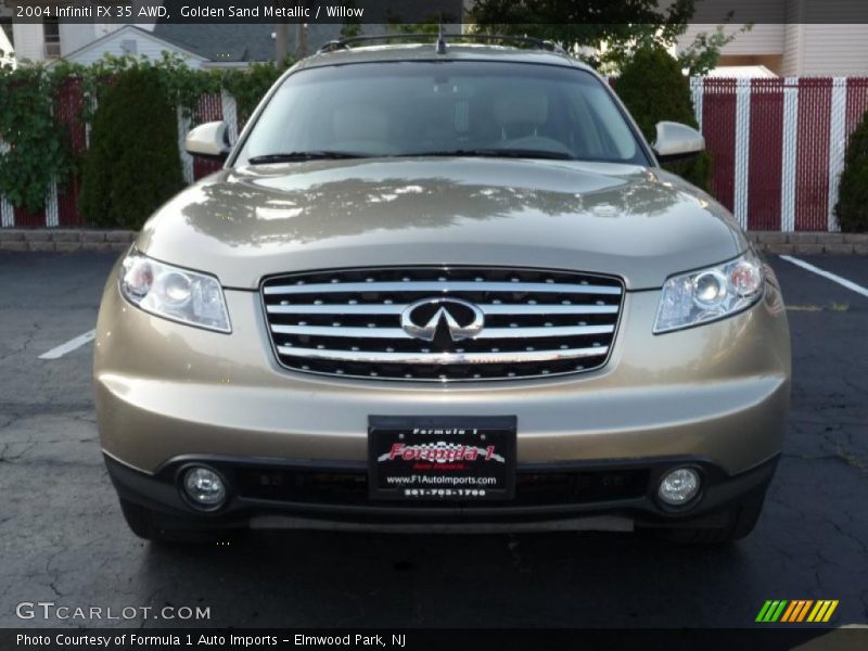 Golden Sand Metallic / Willow 2004 Infiniti FX 35 AWD
