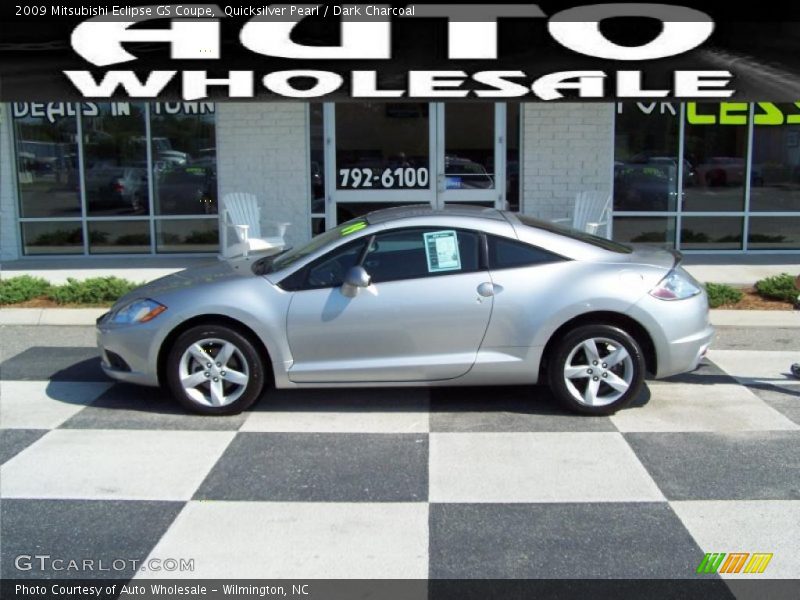 Quicksilver Pearl / Dark Charcoal 2009 Mitsubishi Eclipse GS Coupe