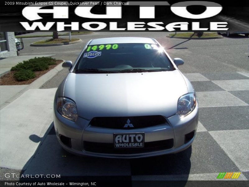 Quicksilver Pearl / Dark Charcoal 2009 Mitsubishi Eclipse GS Coupe