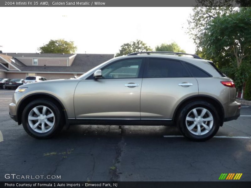 Golden Sand Metallic / Willow 2004 Infiniti FX 35 AWD